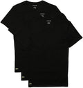 Lacoste Men's Essentials Slim Fit V-Neck T-Shirt, 3-Pack