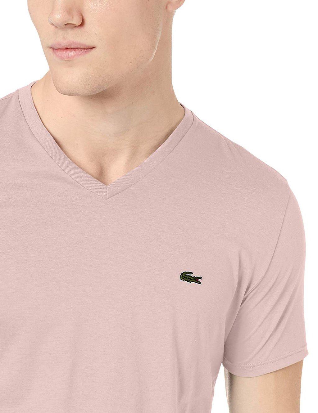 Lacoste Men's Pima Jersey V-Neck T-Shirt