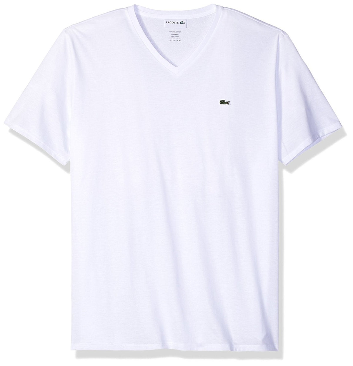 Lacoste Men's Pima Jersey V-Neck T-Shirt