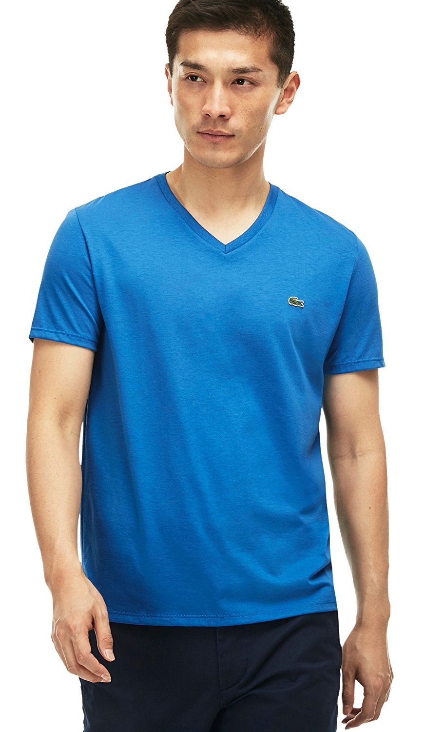 Lacoste Men's Pima Jersey V-Neck T-Shirt