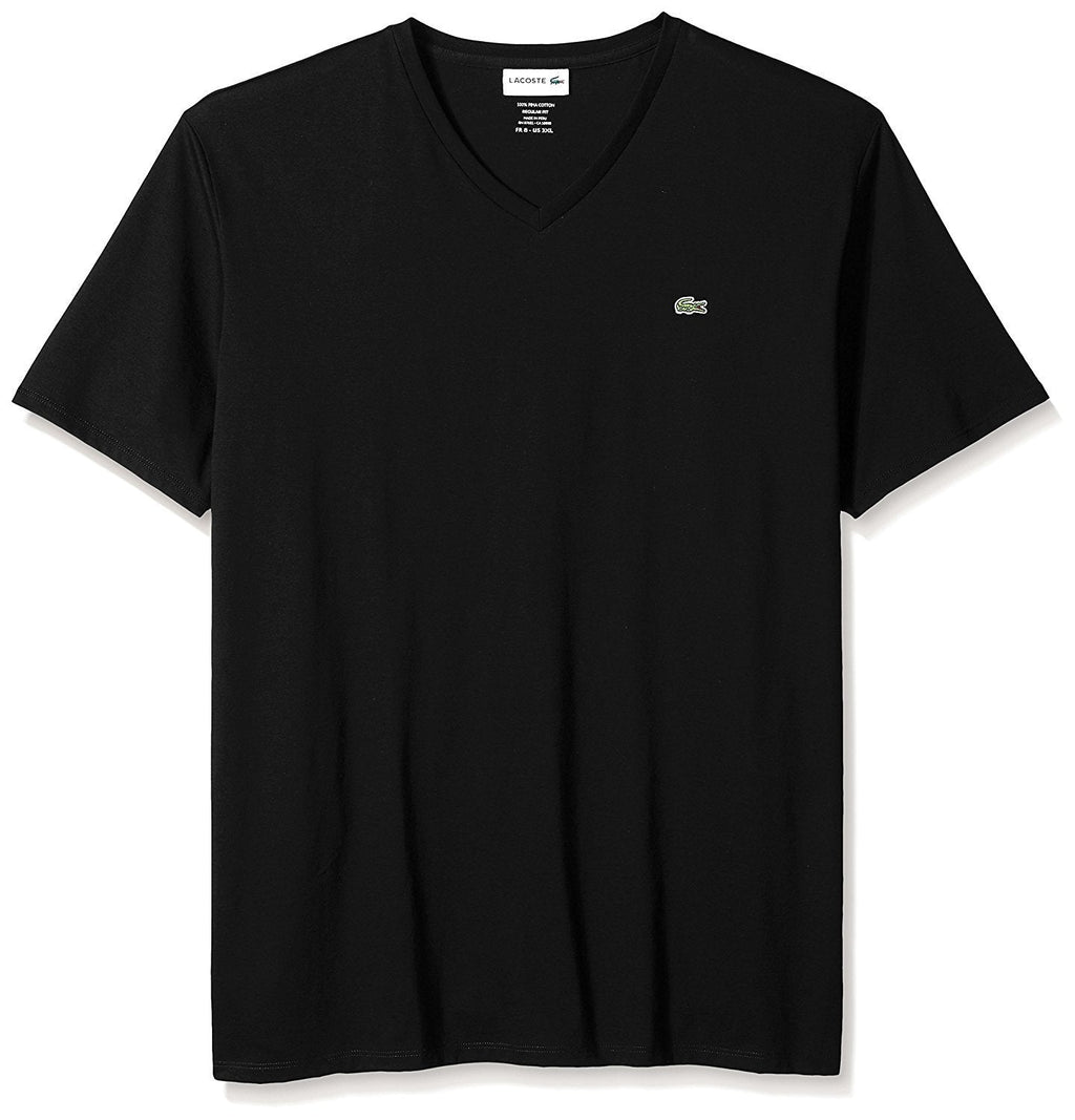 Lacoste Men's Pima Jersey V-Neck T-Shirt