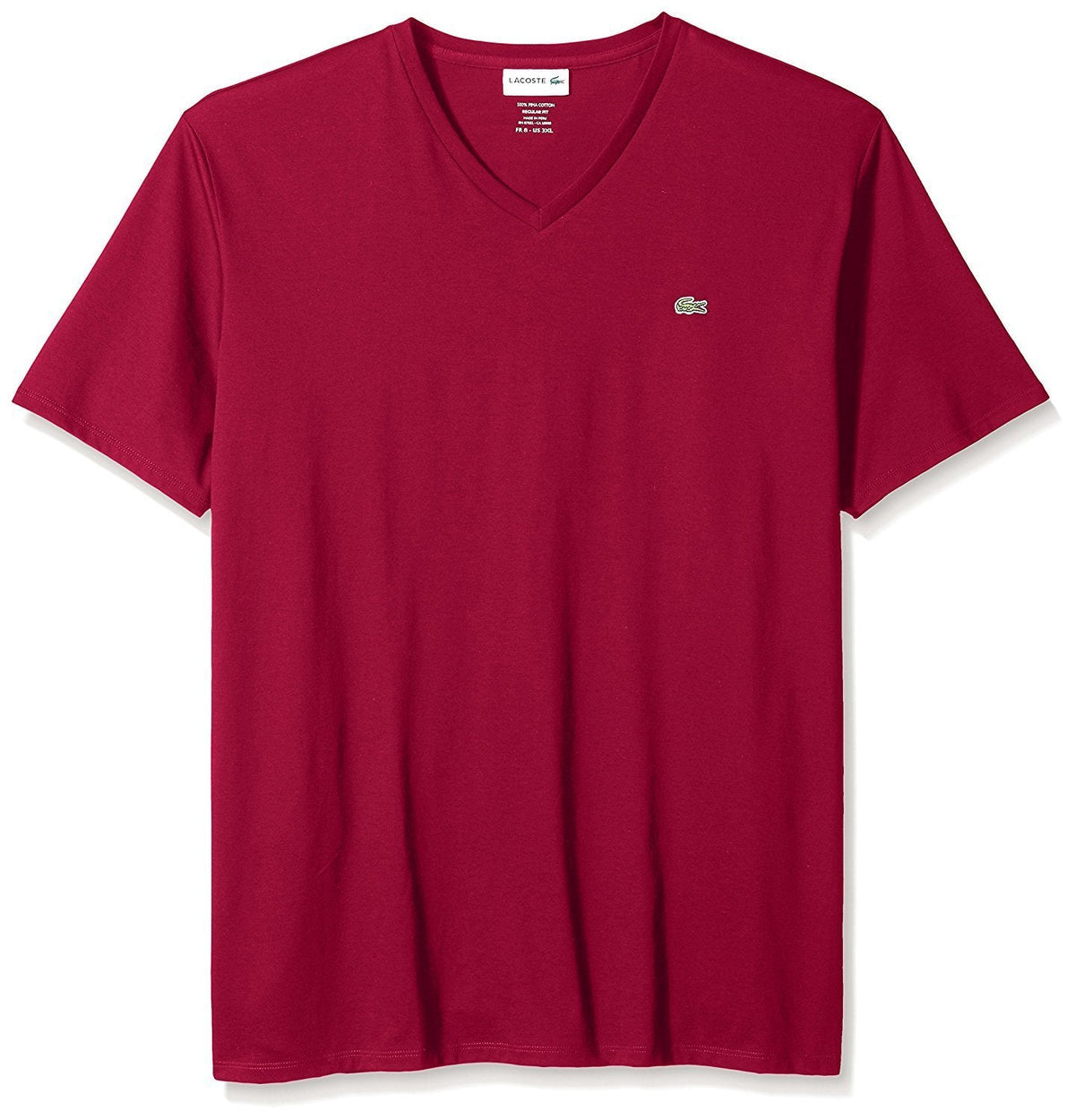 Lacoste Men's Pima Jersey V-Neck T-Shirt