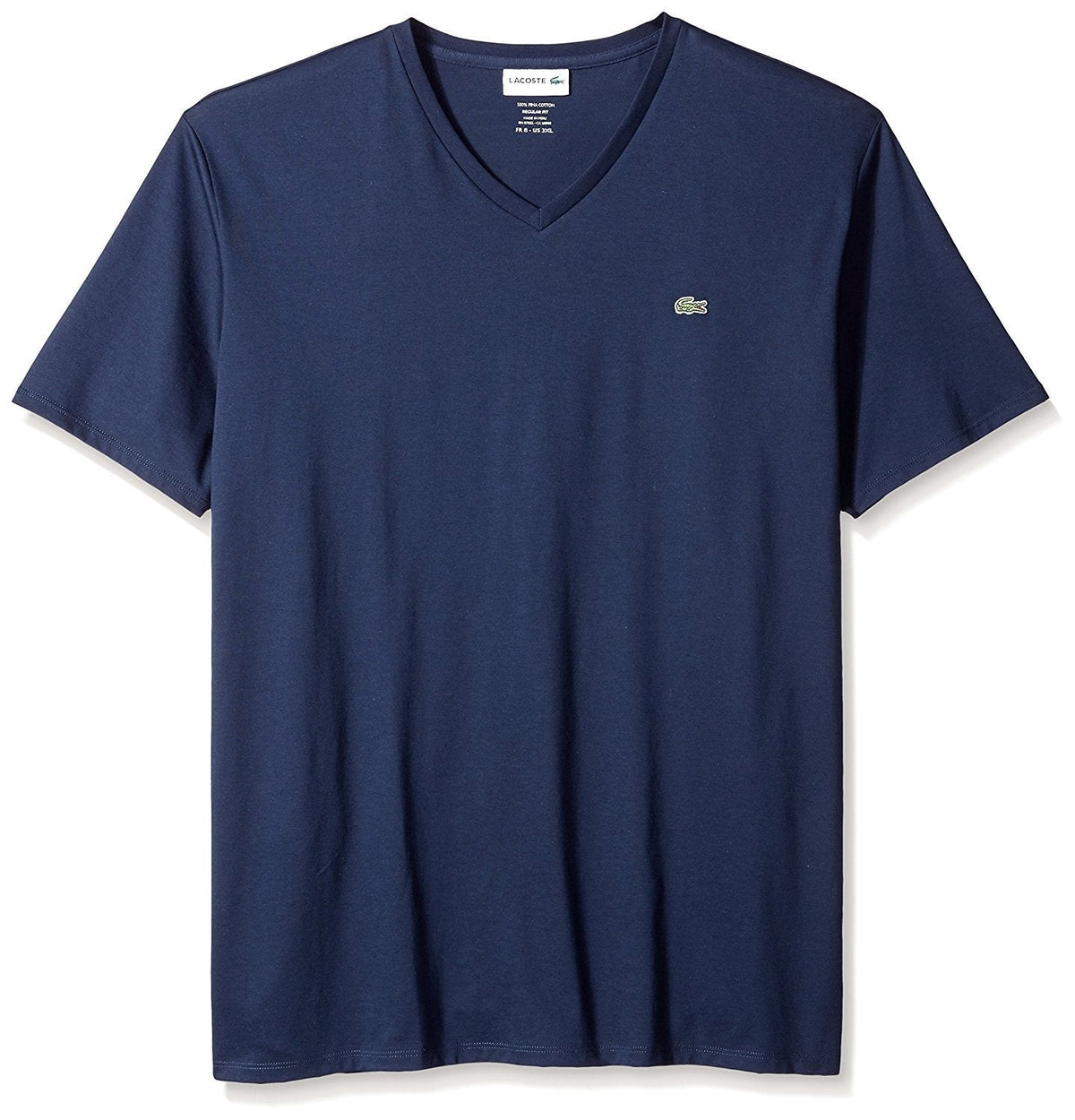 Lacoste Men's Pima Jersey V-Neck T-Shirt