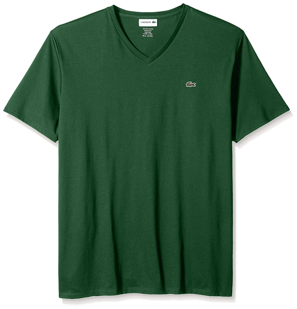 Lacoste Men's Pima Jersey V-Neck T-Shirt