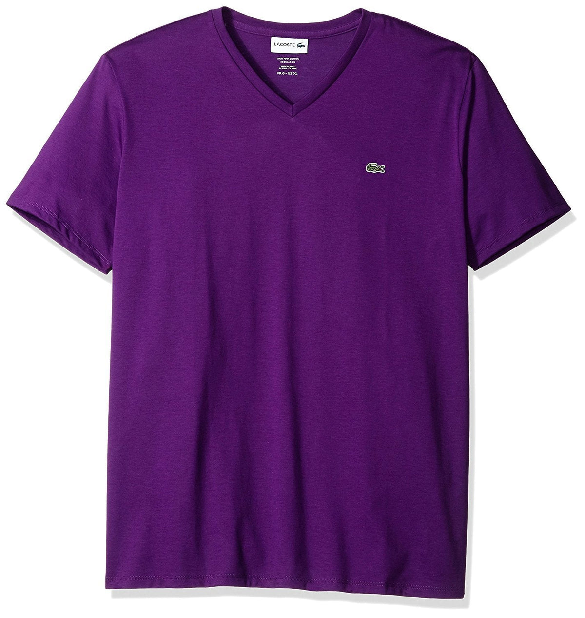 Lacoste Men's Pima Jersey V-Neck T-Shirt