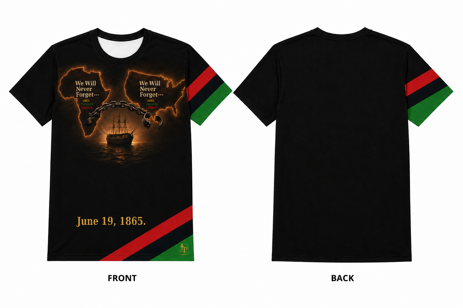 Broken Chain – Juneteenth Men's Graphic Tee