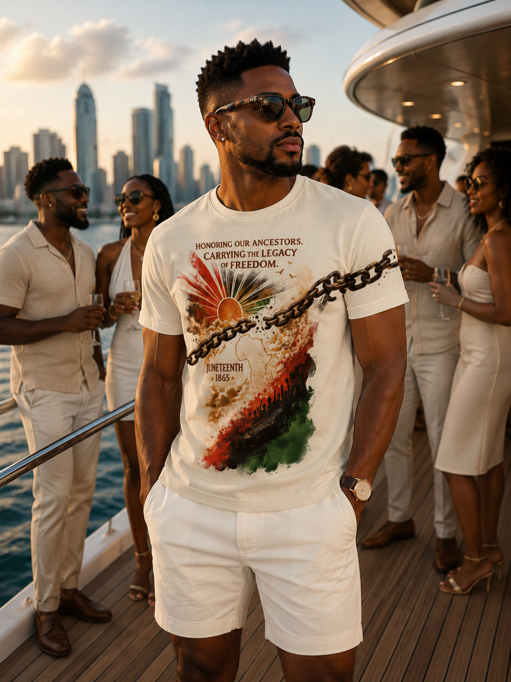 Carrying Our Legacy – Juneteenth Men's Graphic Tee
