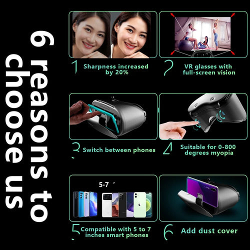 3D VR Headset for Smartphones