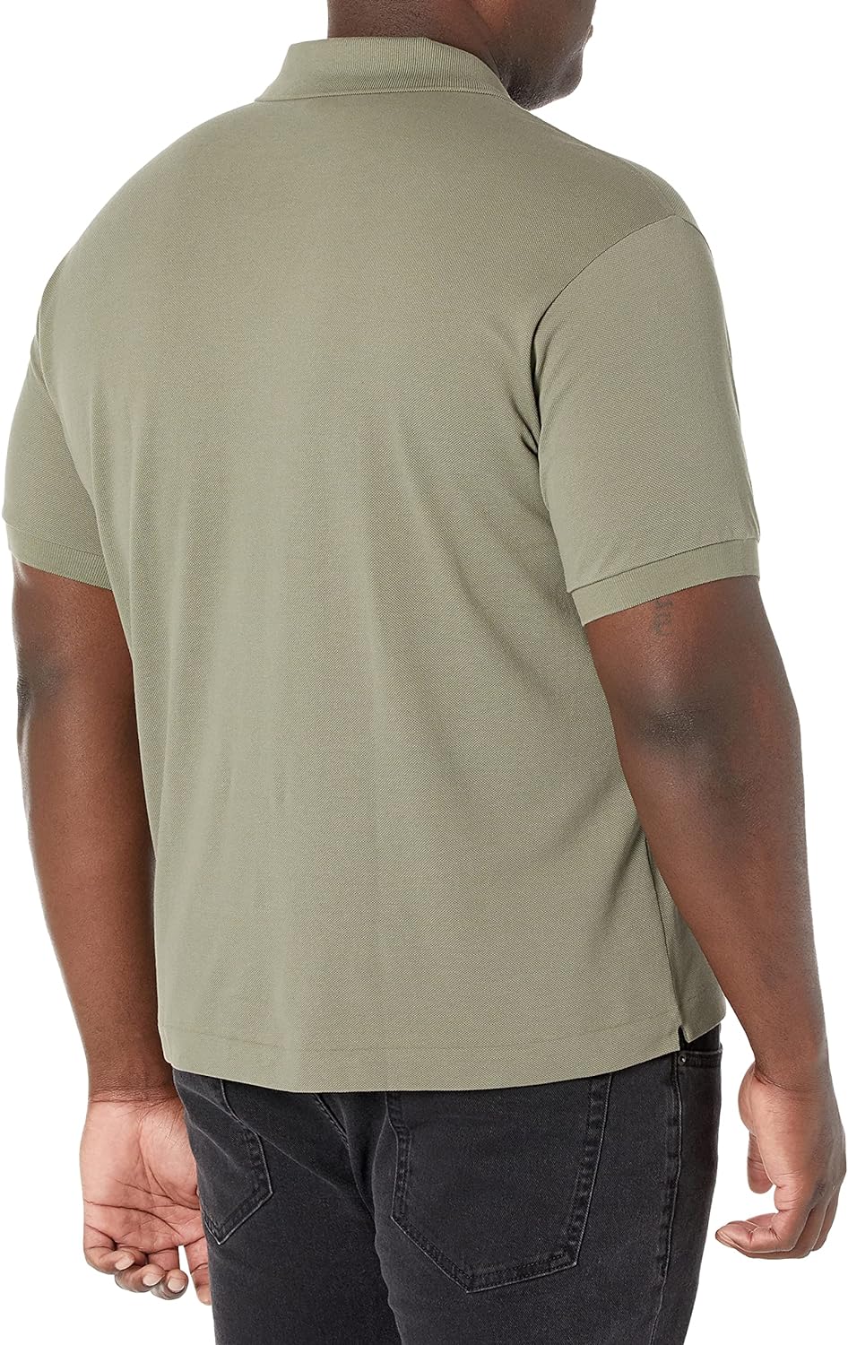 Lacoste Men's Pima Jersey Interlock Regular Fit Polo
