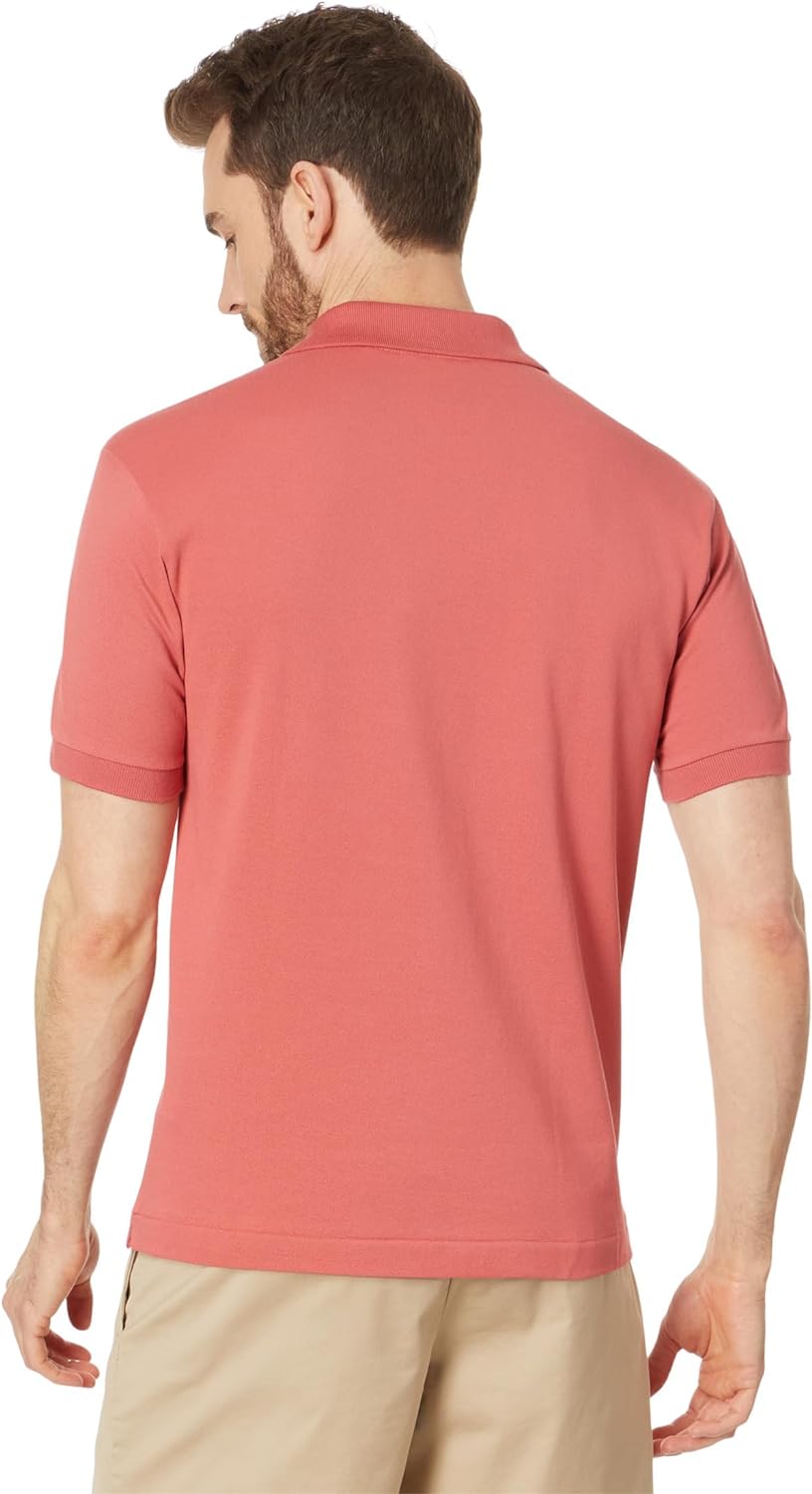 Lacoste Men's Pima Jersey Interlock Regular Fit Polo