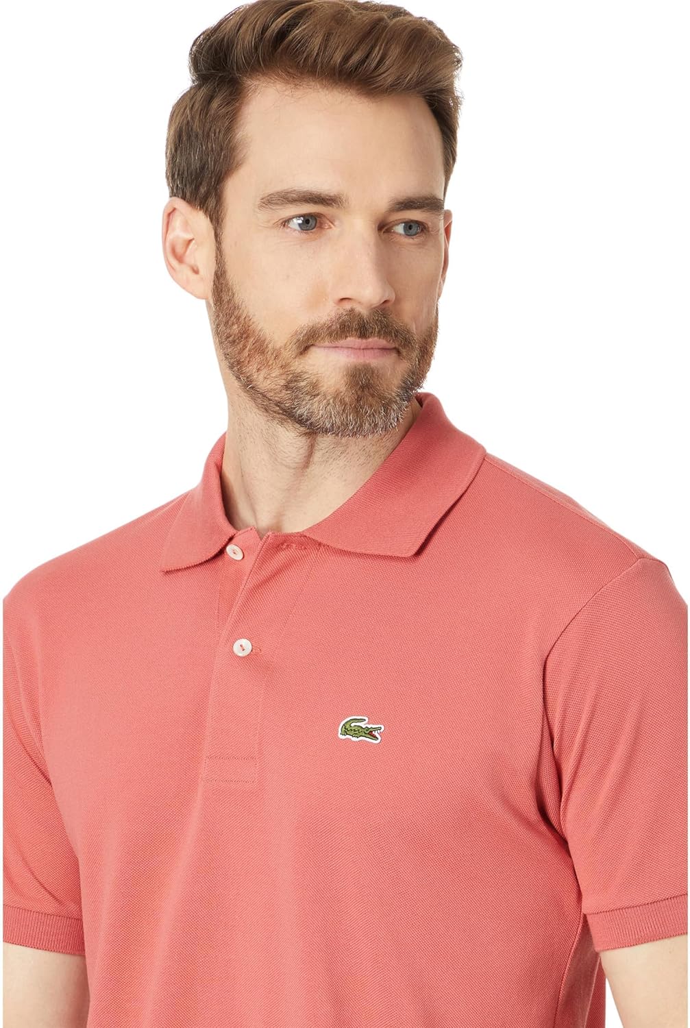Lacoste Men's Pima Jersey Interlock Regular Fit Polo