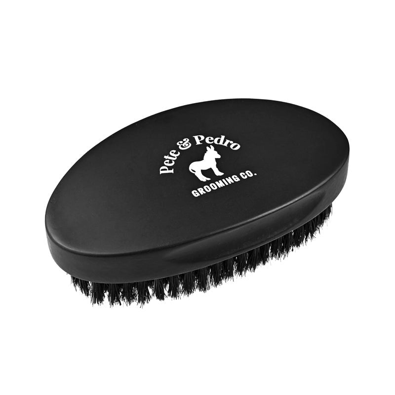 Pete & Pedro Oval Military Men's Hair & Beard Brush
