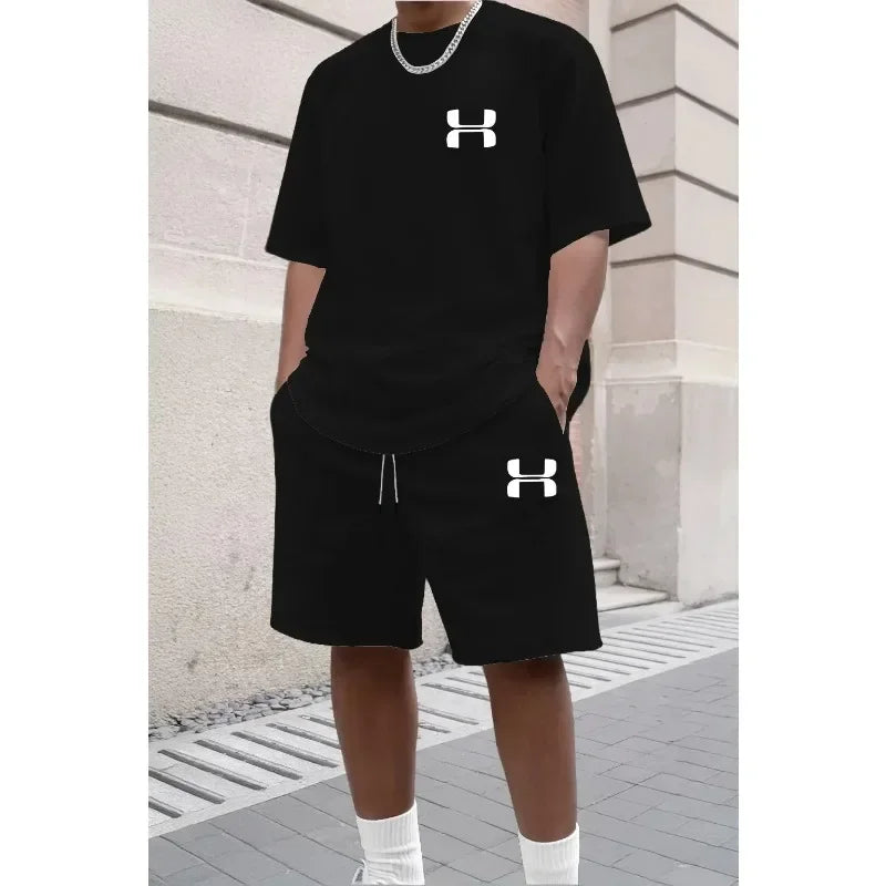Short Sleeve Tee & Sports Shorts Set