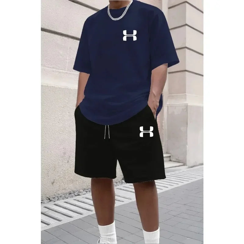 Short Sleeve Tee & Sports Shorts Set
