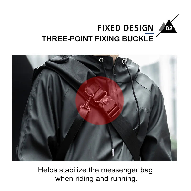 Oxford Anti-Theft Crossbody Sling Bag