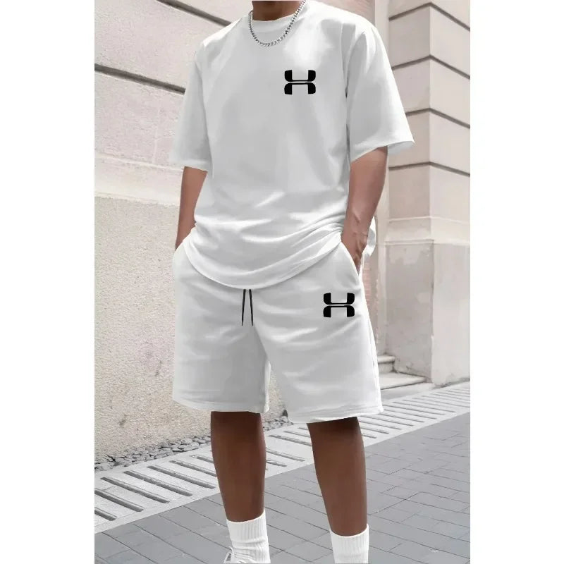 Short Sleeve Tee & Sports Shorts Set