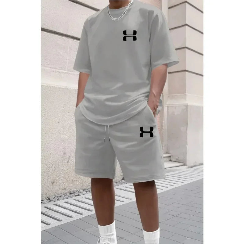 Short Sleeve Tee & Sports Shorts Set
