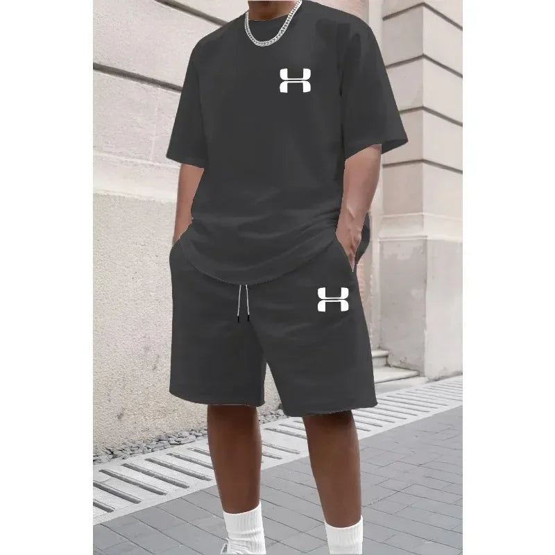 Short Sleeve Tee & Sports Shorts Set
