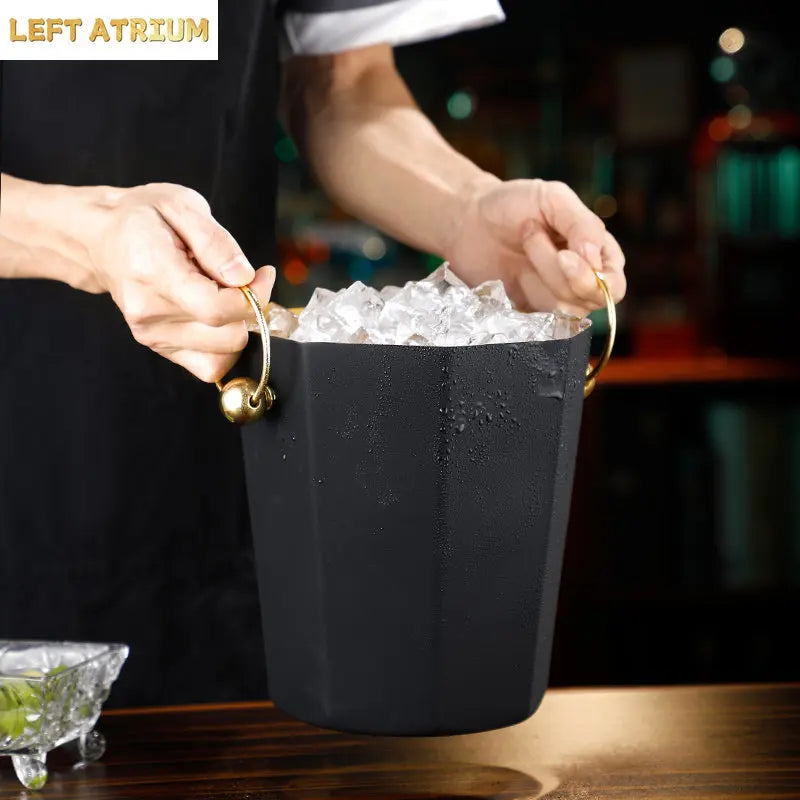 Stainless Steel Champagne & Wine Ice Bucket