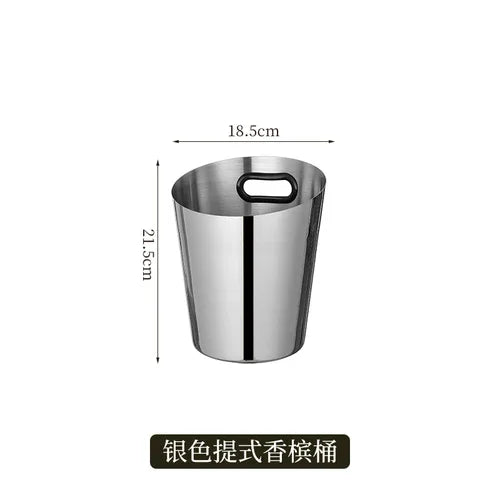 Stainless Steel Champagne & Wine Ice Bucket