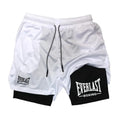 Double-Layer Compression Gym Shorts