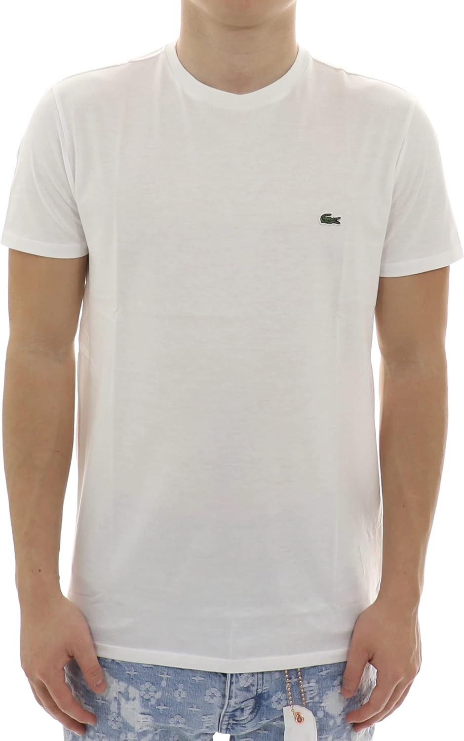 Lacoste Men's Pima Cotton Jersey Crew Neck T-Shirt