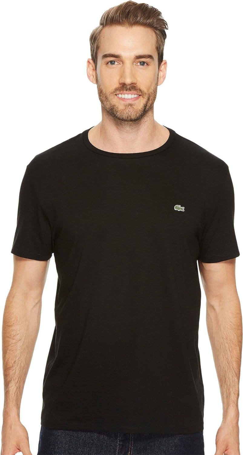 Lacoste Men's Pima Cotton Jersey Crew Neck T-Shirt
