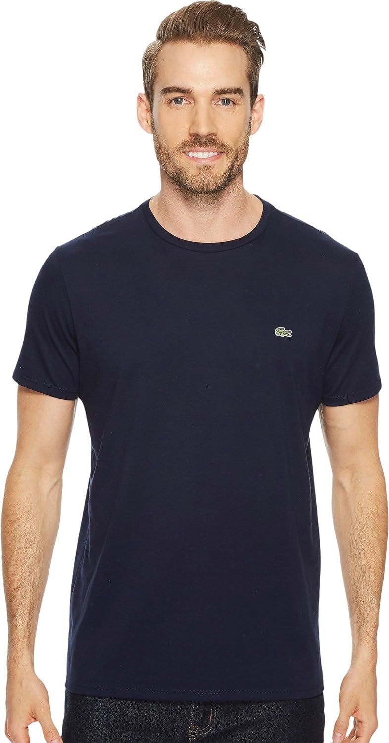 Lacoste Men's Pima Cotton Jersey Crew Neck T-Shirt