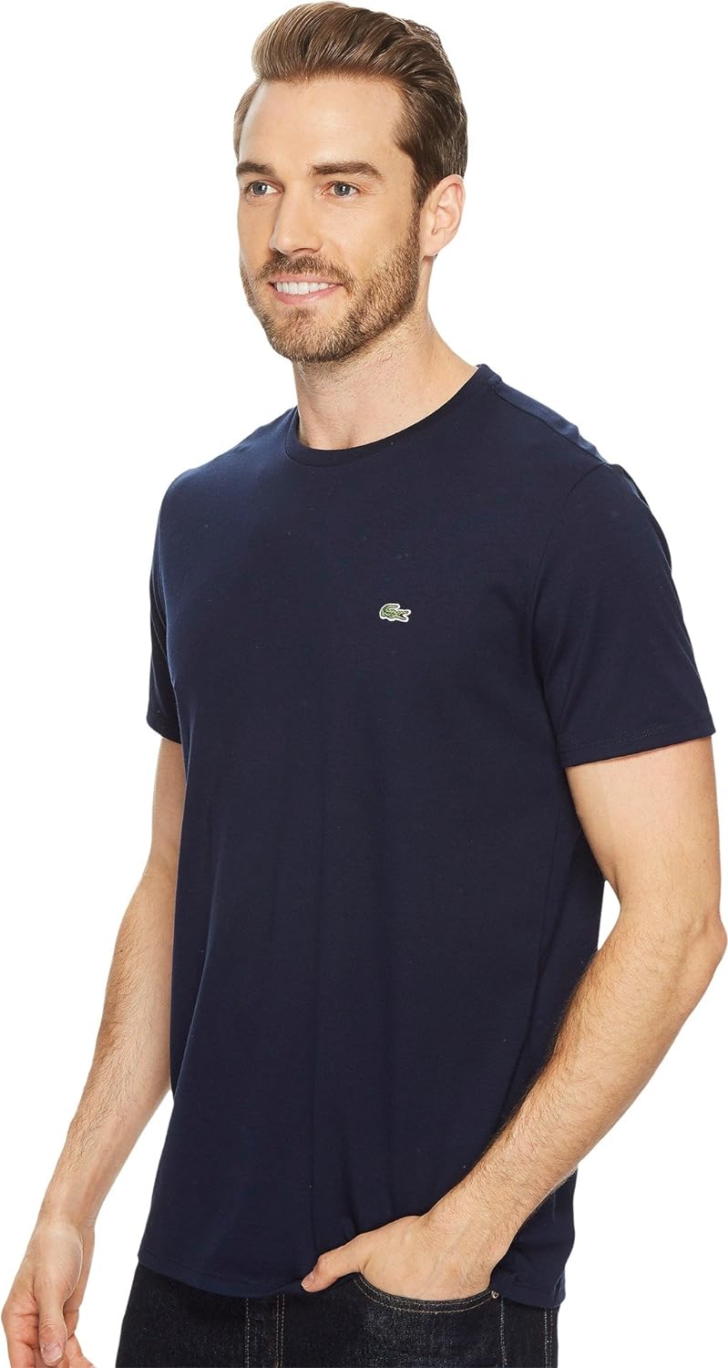 Lacoste Men's Pima Cotton Jersey Crew Neck T-Shirt