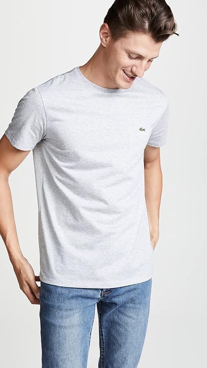 Lacoste Men's Pima Cotton Jersey Crew Neck T-Shirt