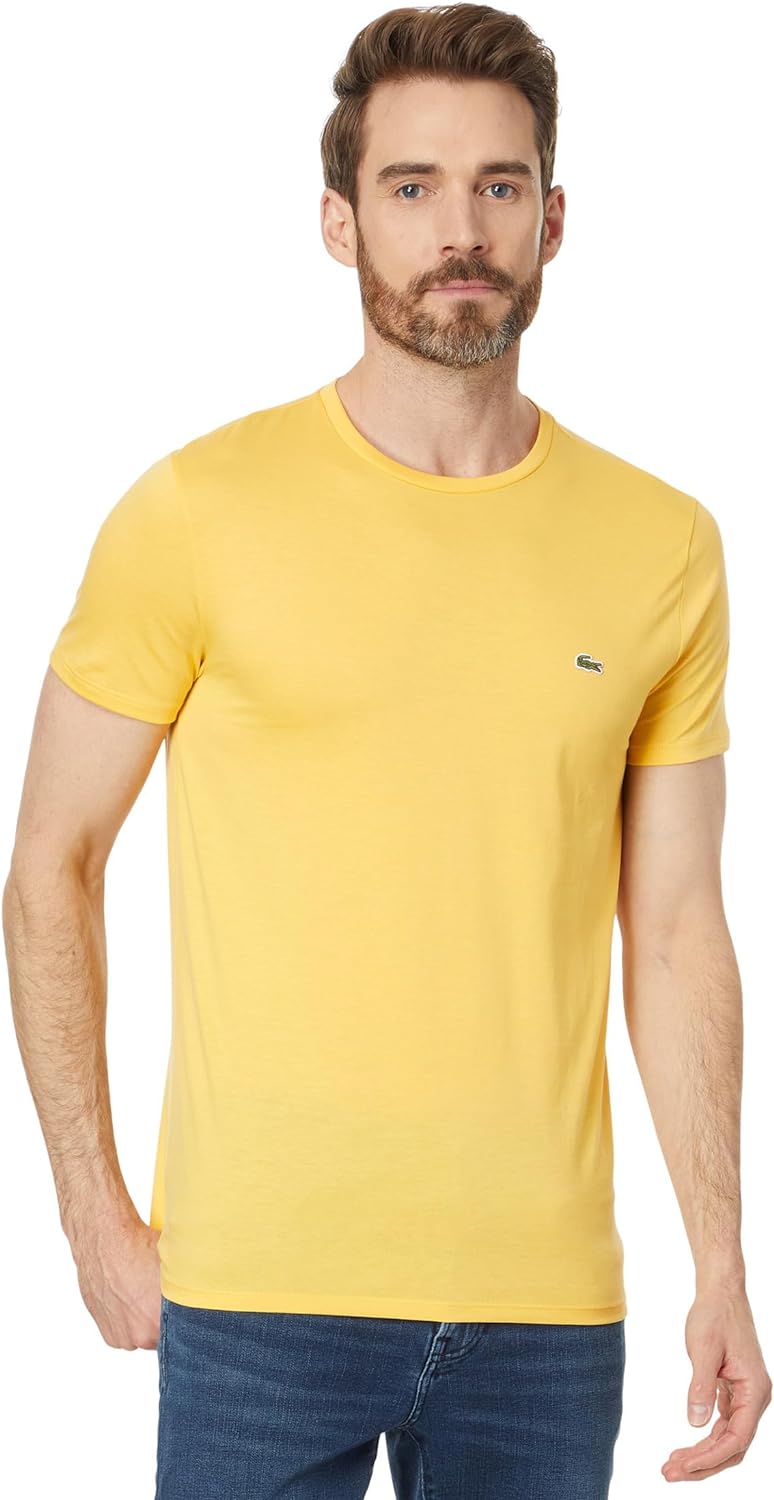 Lacoste Men's Pima Cotton Jersey Crew Neck T-Shirt