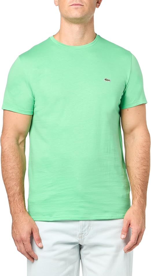Lacoste Men's Pima Cotton Jersey Crew Neck T-Shirt