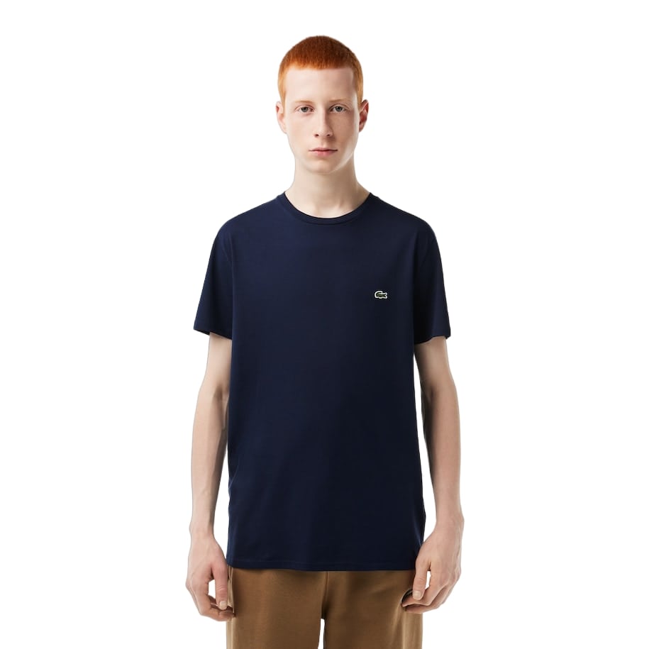 Lacoste Men's Pima Cotton Jersey Crew Neck T-Shirt