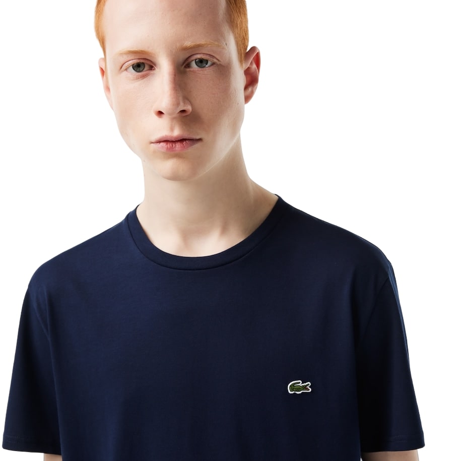 Lacoste Men's Pima Cotton Jersey Crew Neck T-Shirt