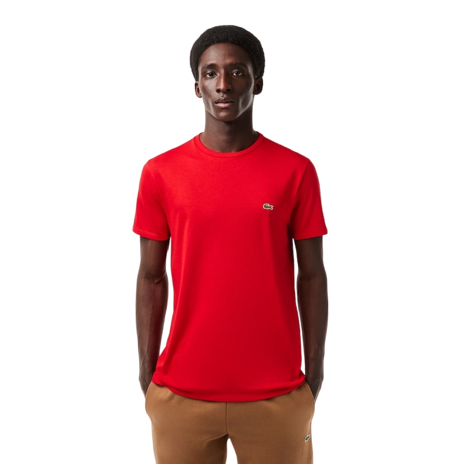 Lacoste Men's Pima Cotton Jersey Crew Neck T-Shirt