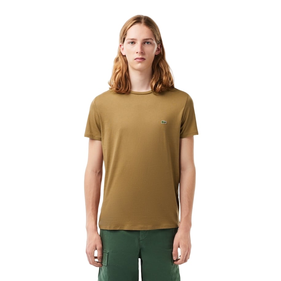 Lacoste Men's Pima Cotton Jersey Crew Neck T-Shirt