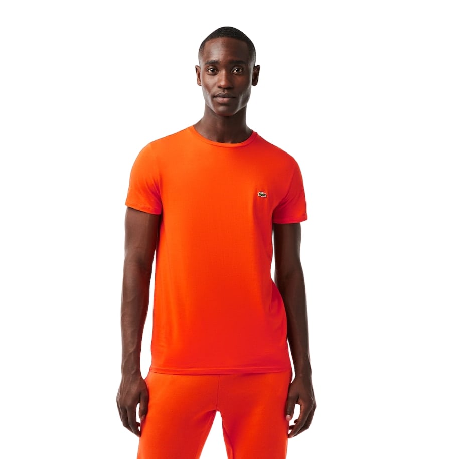 Lacoste Men's Pima Cotton Jersey Crew Neck T-Shirt