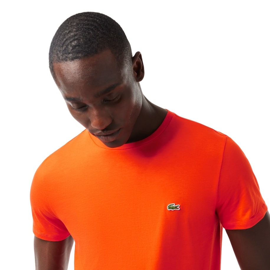 Lacoste Men's Pima Cotton Jersey Crew Neck T-Shirt