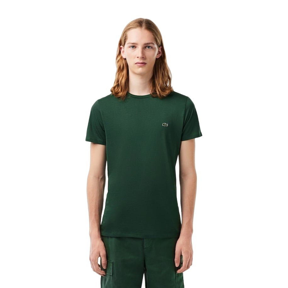 Lacoste Men's Pima Cotton Jersey Crew Neck T-Shirt
