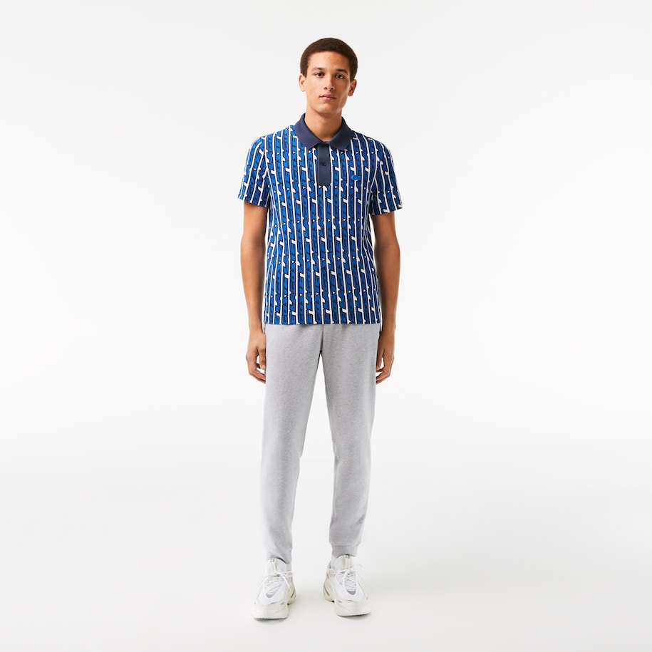 Lacoste Men's Organic Cotton Tapered Fit Sweatpants