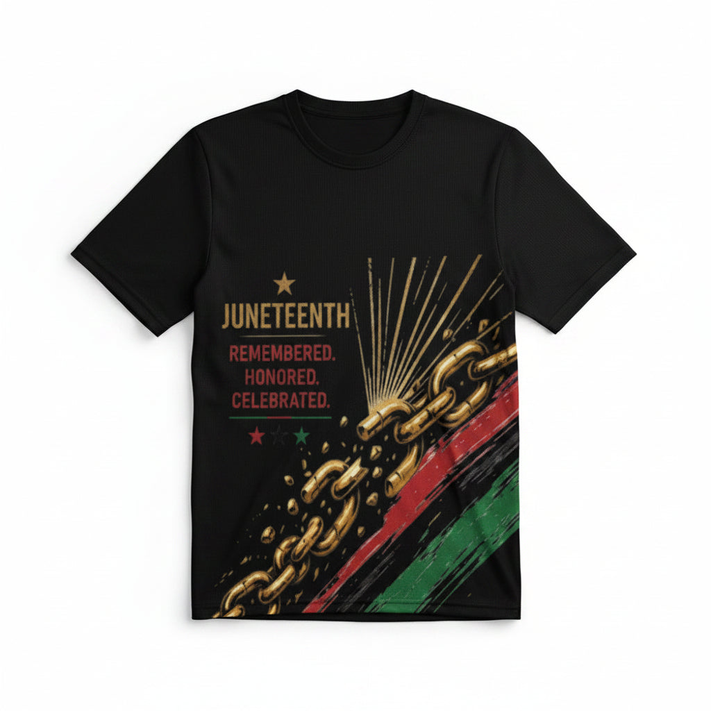Remembered Still Rising – Juneteenth Men's Graphic Tee