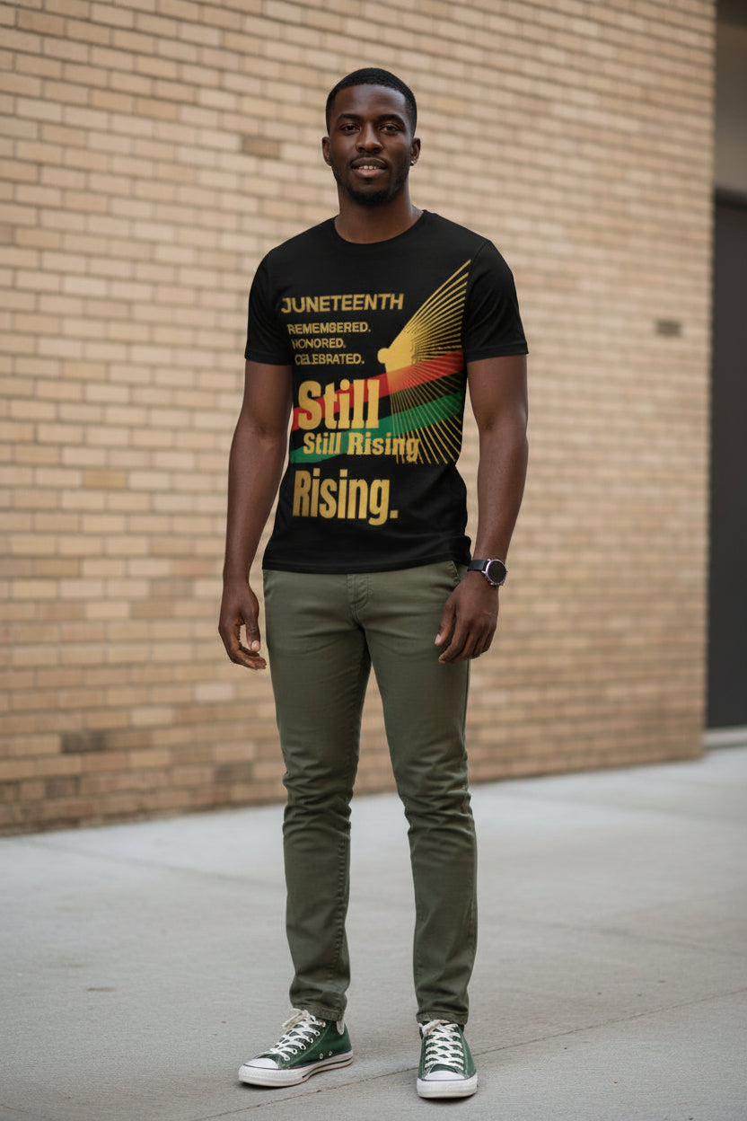 Still Rising – Juneteenth Men's Graphic Tee