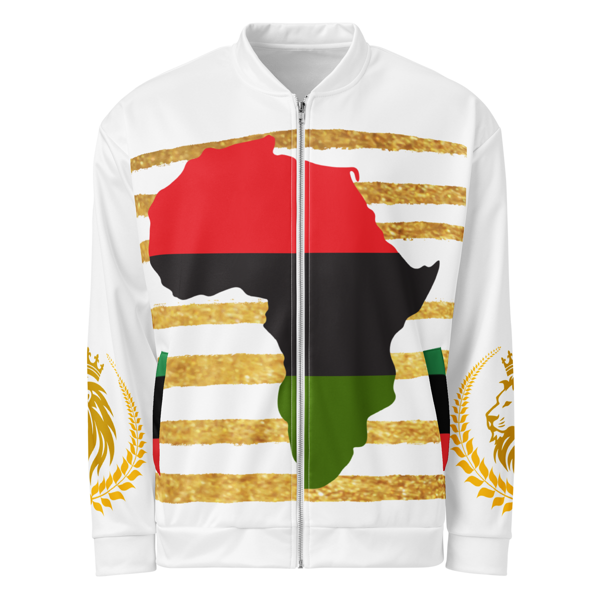 Royal Roots Pan-African Unisex Bomber Jacket