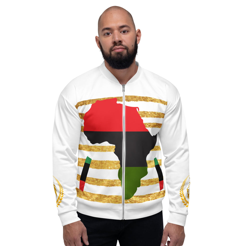 Royal Roots Pan-African Unisex Bomber Jacket