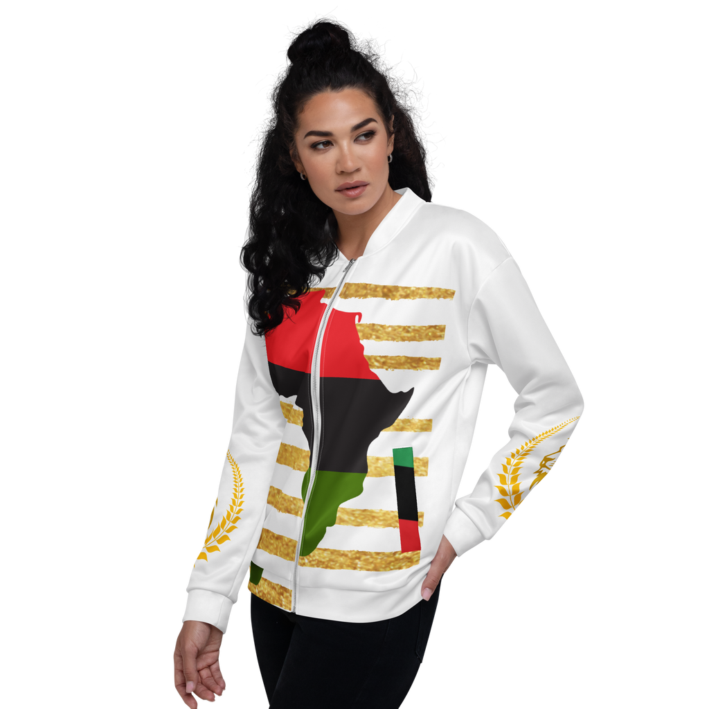 Royal Roots Pan-African Unisex Bomber Jacket