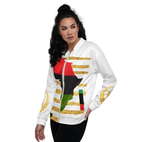 Royal Roots Pan-African Unisex Bomber Jacket