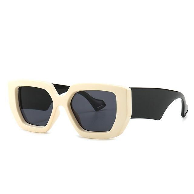 Classic Frames Style New Vintage Fashion Square Sunglasses For Men & Women Famous Luxury Design Big Frame Gradient SunGlasses For Female