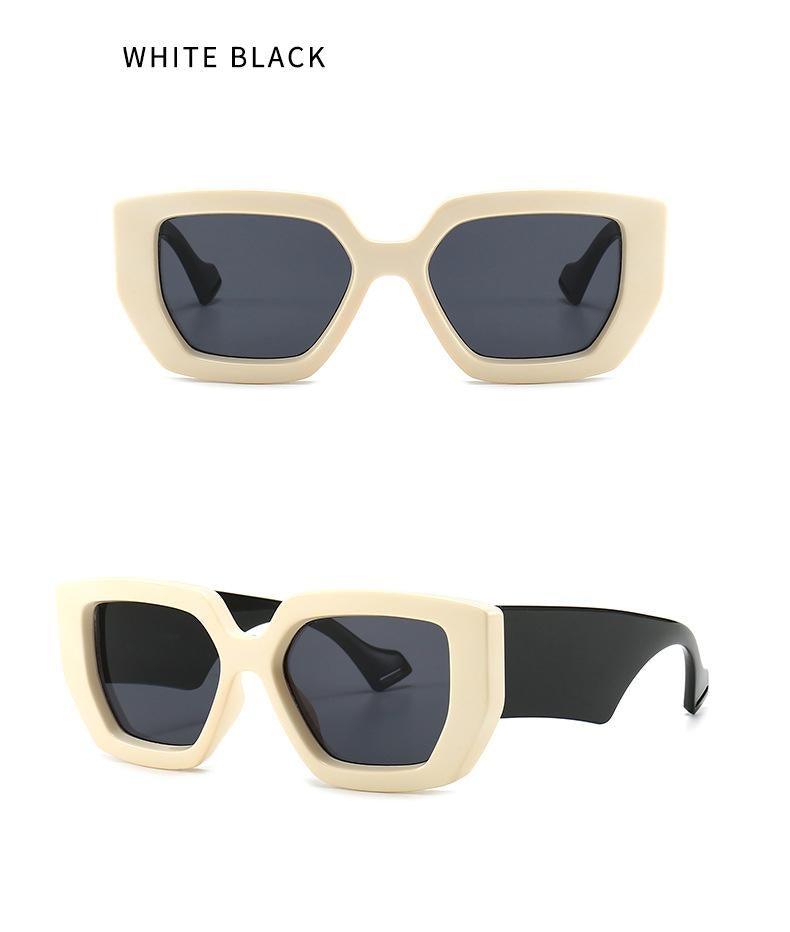 Classic Frames Style New Vintage Fashion Square Sunglasses For Men & Women Famous Luxury Design Big Frame Gradient SunGlasses For Female