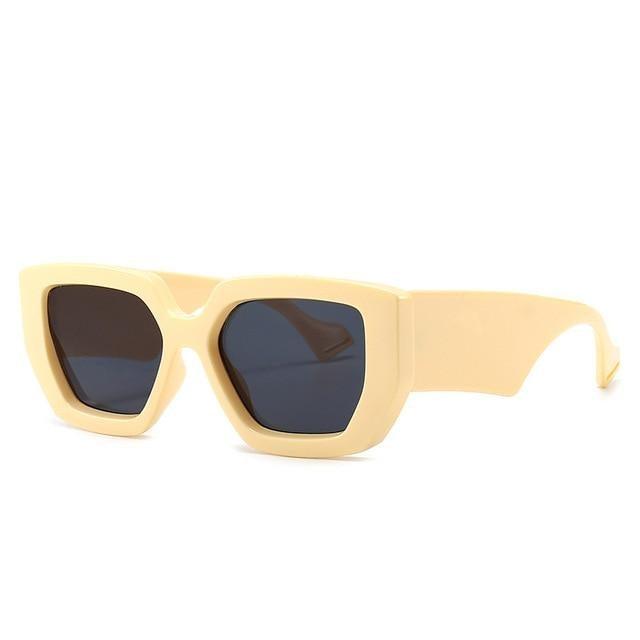 Classic Frames Style New Vintage Fashion Square Sunglasses For Men & Women Famous Luxury Design Big Frame Gradient SunGlasses For Female