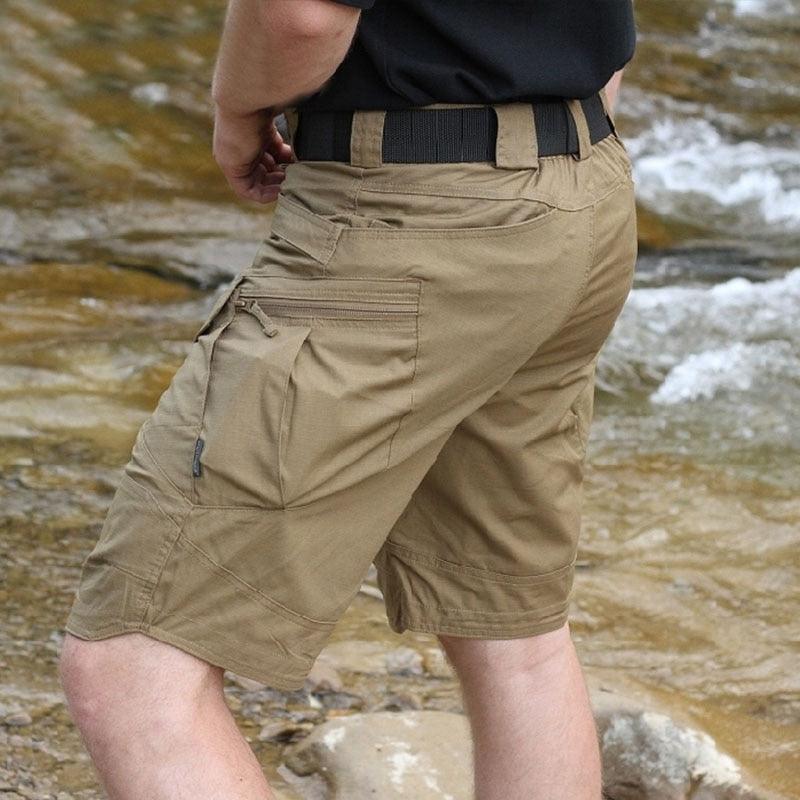 Men Urban Military Tactical Shorts Outdoor Waterproof Wear Resistant Cargo Shorts Quick Dry Multi pocket Plus Size Hiking Pants Men Urban Tactical Shorts Quick Dry Multi-Pocket Short Pants Outdoor Hunting Fishing Cargo Shorts